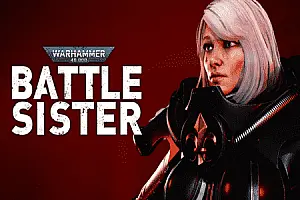 战锤 40K 战甲 Warhammer 40 000 Battle Sister-勇士吧