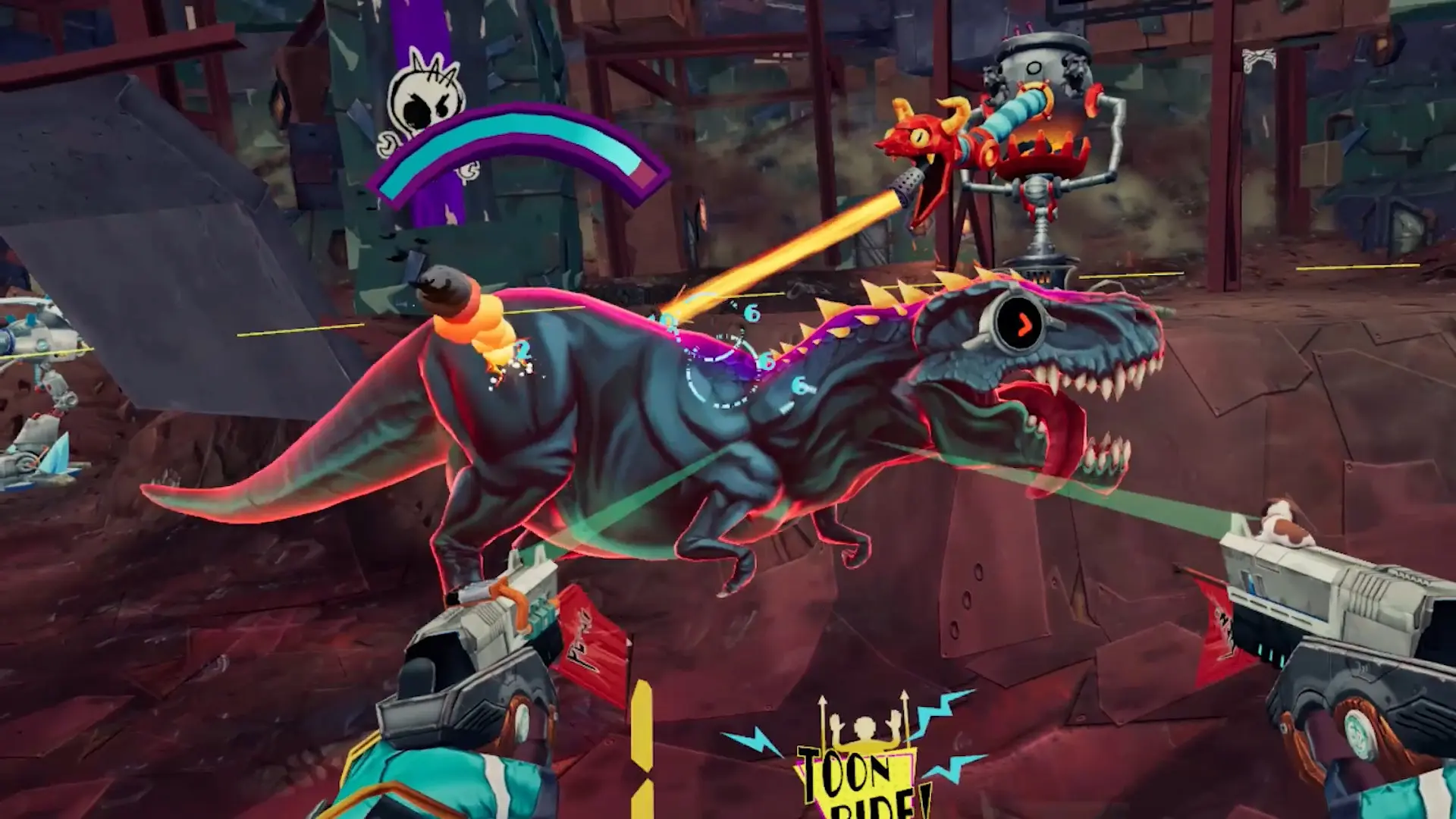 图片[3]-Captain ToonHead vs the Punks from Outer Space 卡通头船长 vs 来自外太空的朋克VR-勇士吧