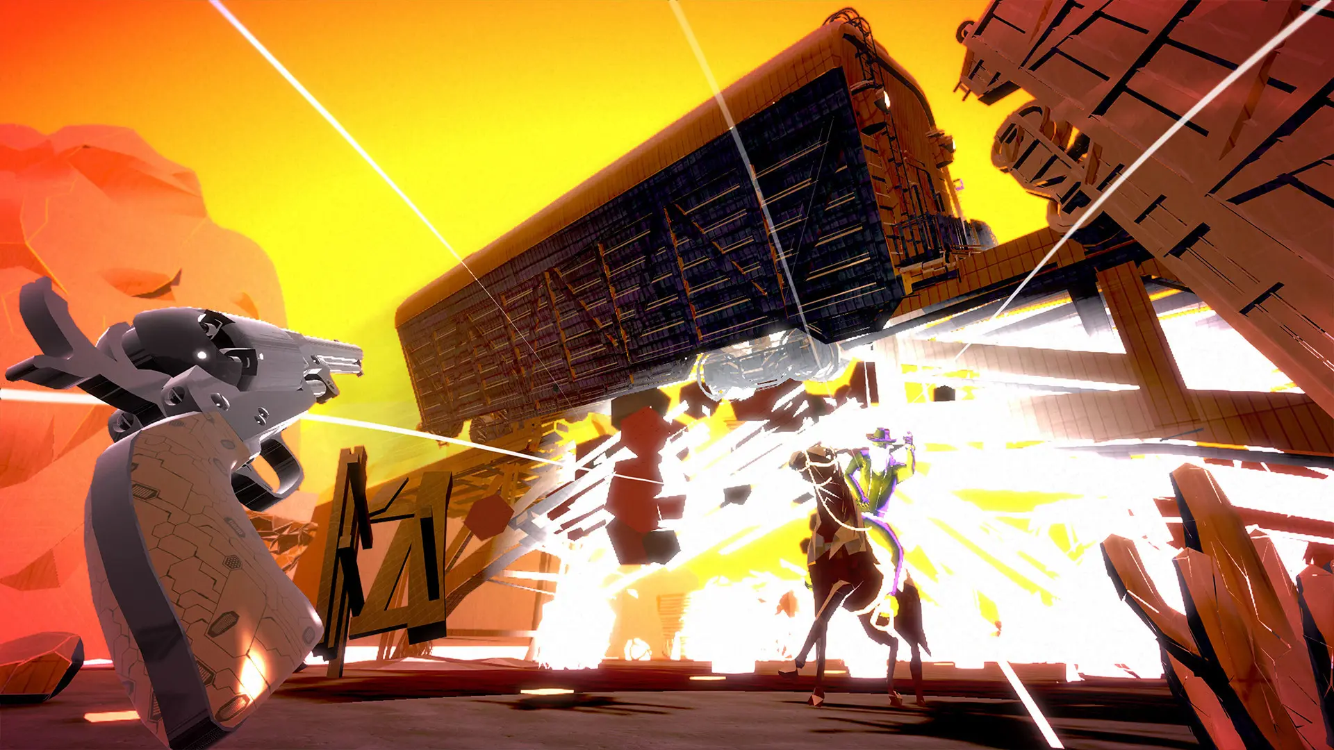 图片[2]-Pistol Whip VR 节奏特工 手枪鞭-勇士吧