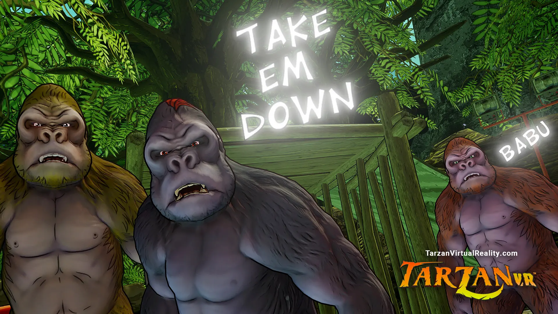 图片[1]-Tarzan VR 汉化中文版本 泰山 VR-勇士吧