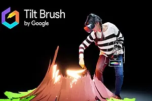 谷歌绘画 Tilt Brush-勇士吧
