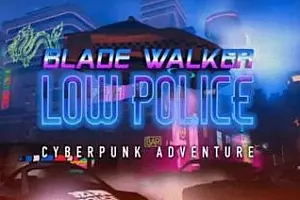VR 赛博朋克 警察 Blade Walker Low Police-勇士吧