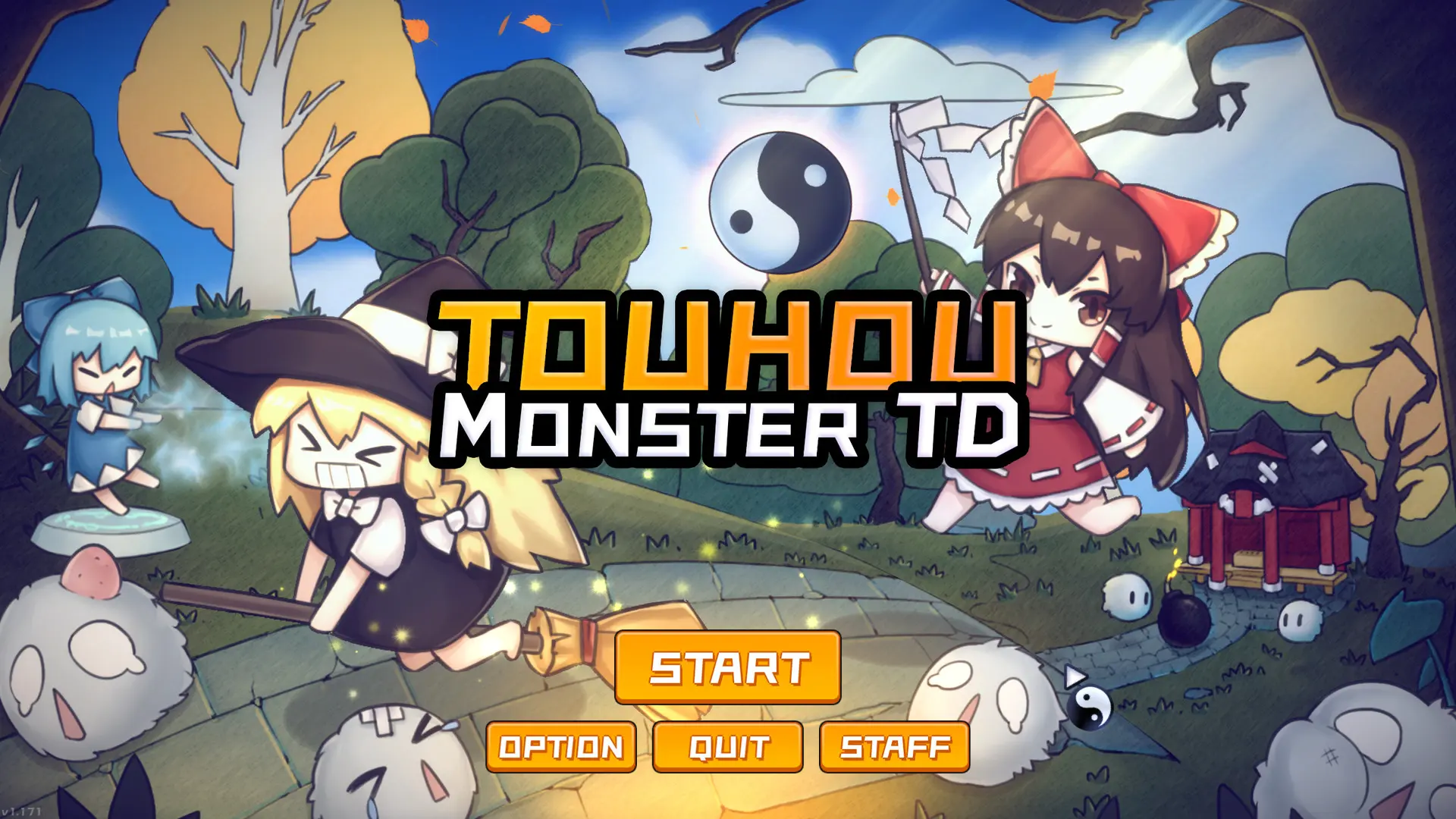 图片[1]-幻想乡妖怪塔防 Touhou Monster TD v1.367版 集成全DLC 官方中文-勇士吧