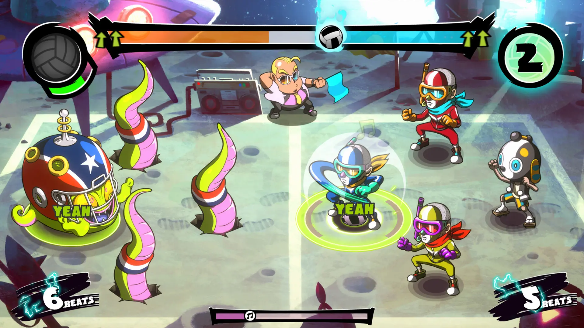 图片[2]-超级节奏躲避球 Super Dodgeball Beats 完整版 官方中文-勇士吧