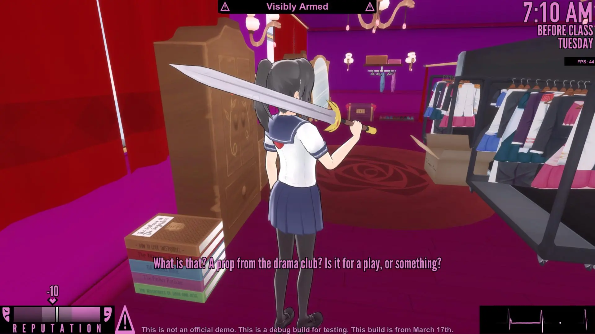 病娇模拟器 YANDERE SIMULATOR v2024.04.15版 汉化中文-勇士吧