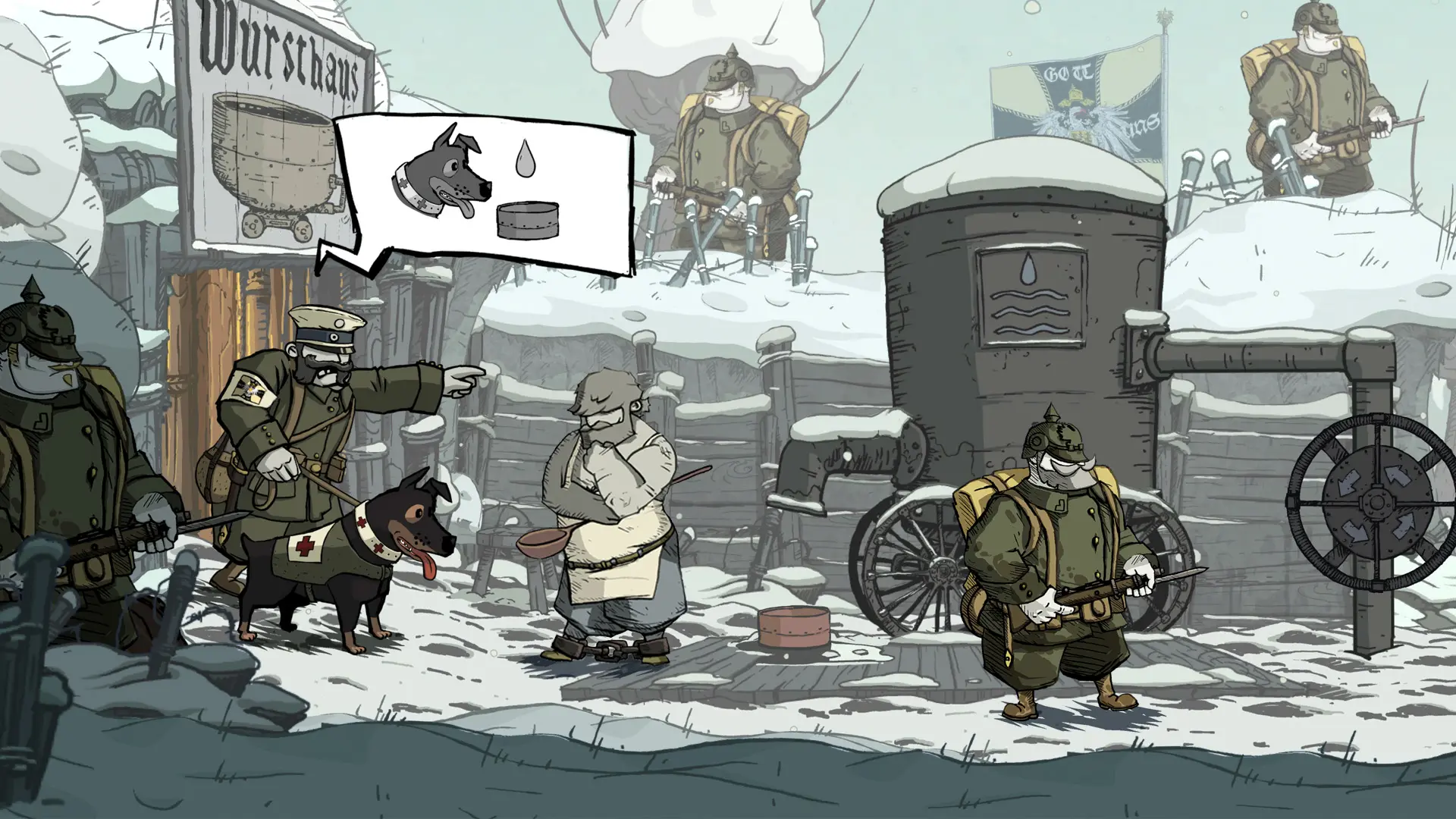 勇敢的心 世界大战 Valiant Hearts The Great War Soldats Inconnus Mémoires de la Grande Guerre-勇士吧
