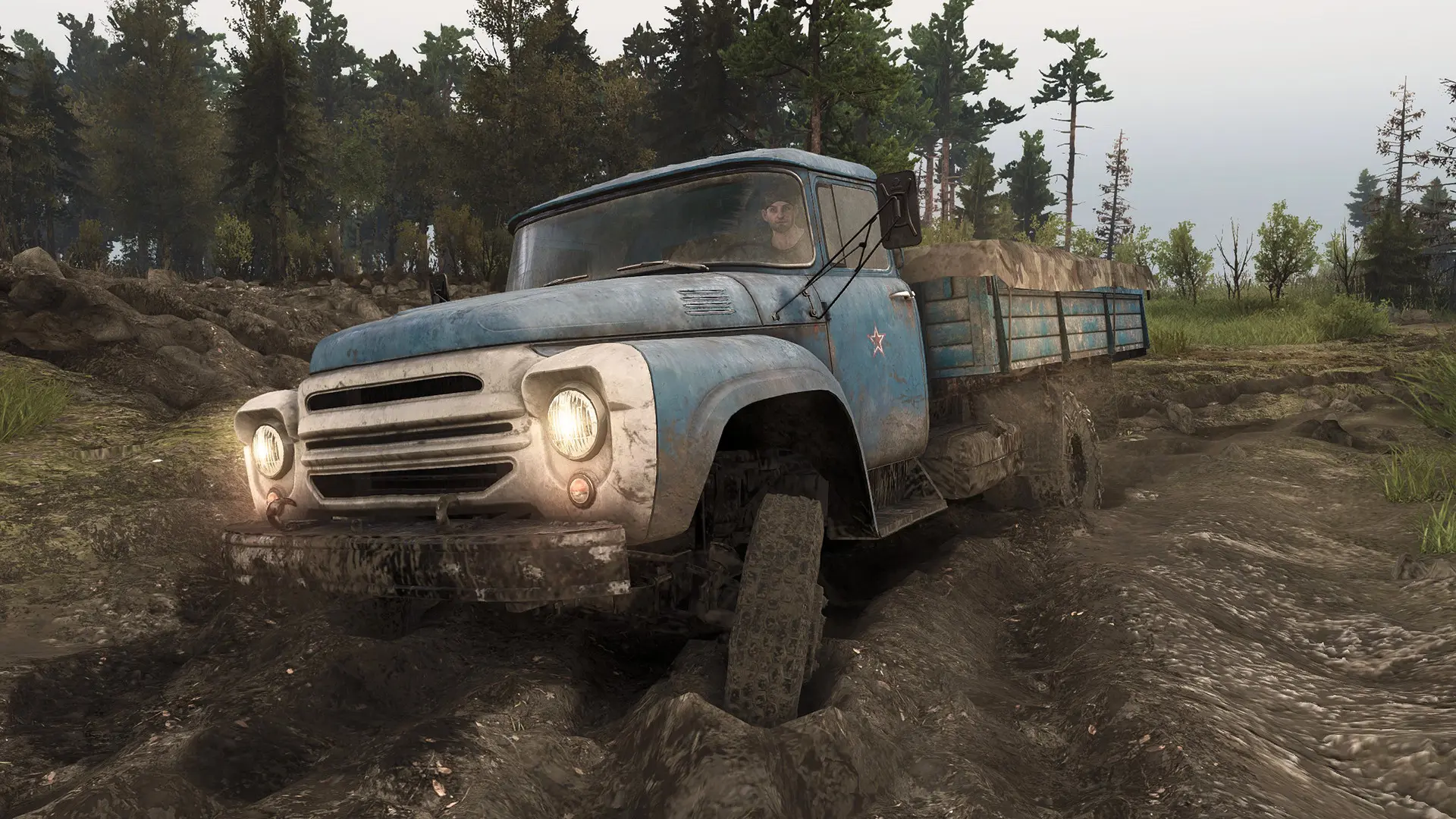 旋转轮胎 SpinTires v1.7.1.H1版 集成中国冒险等DLC 官方中文-勇士吧