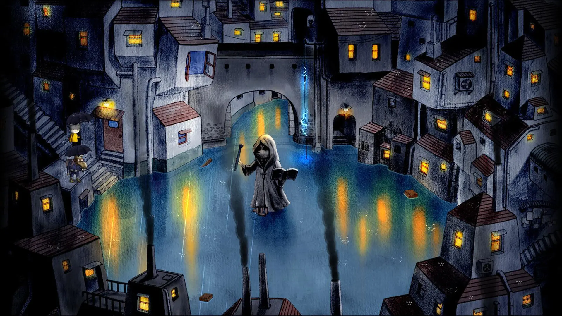 雨城 Rain City-勇士吧