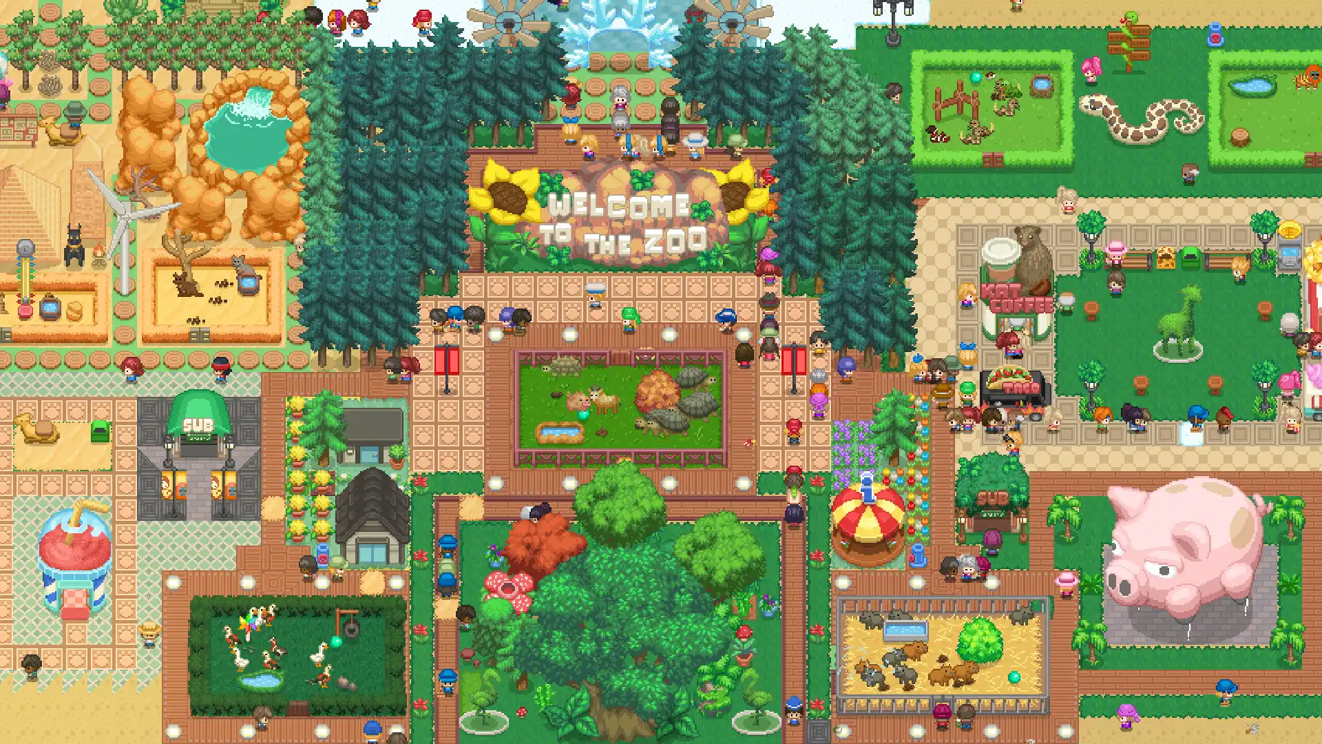 来建一家动物园 Let’s Build a Zoo v1.1.14版 集成全DLC 官方中文-勇士吧