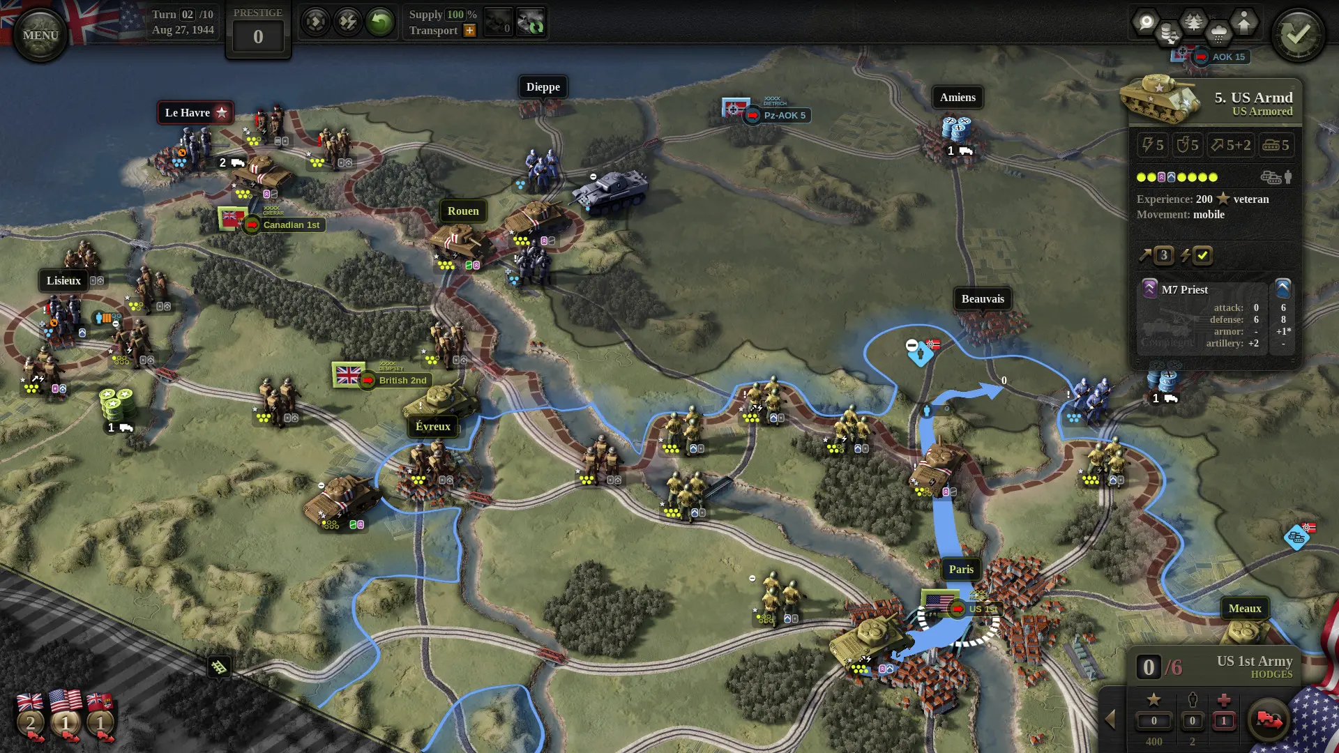 图片[1]-统一指挥2 Unity of Command II Ardennes 44 v2025.12.12版 集成全DLC 官方中文-勇士吧