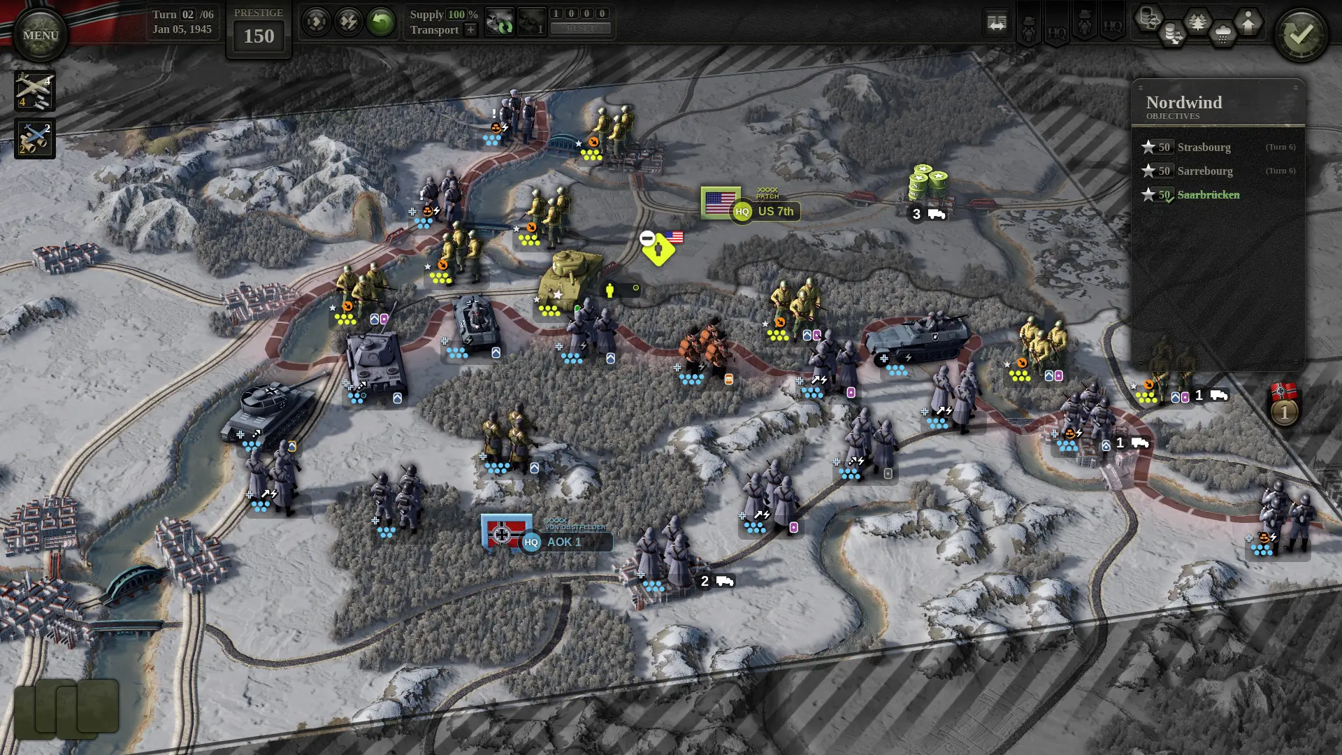 图片[2]-统一指挥2 Unity of Command II Ardennes 44 v2025.12.12版 集成全DLC 官方中文-勇士吧